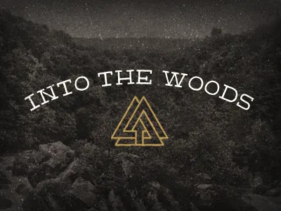Into The Woods blog fittext hand slab lettering.js