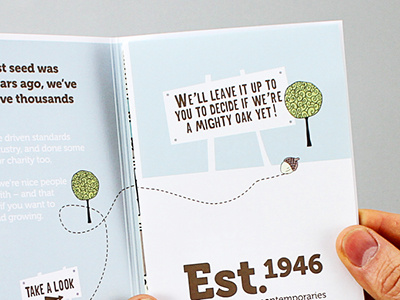 Sneak peek of the established timeline (Direct Mail) fun illustration pastels texture vectors