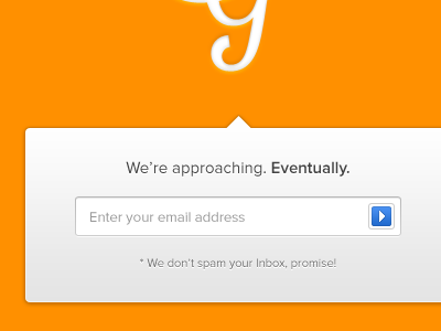 ☀ design gifture grey landing orange something ui ux