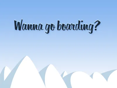 20120306 Dribble002 Wannagoboarding boarding clean mountains simple sky snow wanna go boarding winter