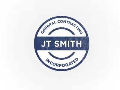 General Contractor badge branding construction logo typography