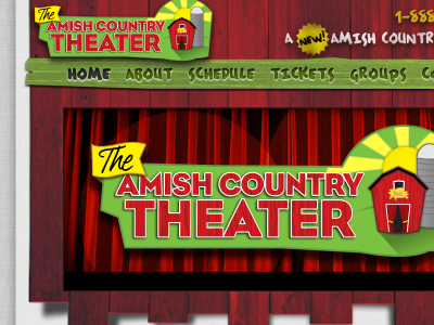 Amish Country Theater design theaters web