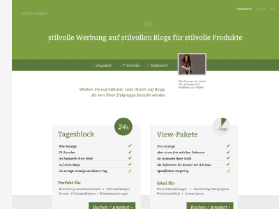 stilanzeigen Website Redesign stilanzeigen