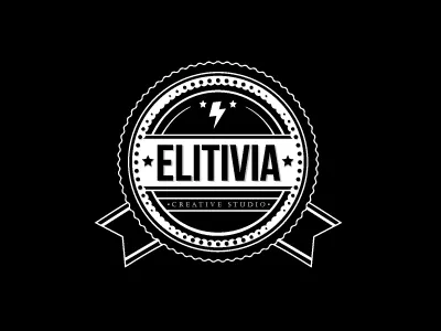 Elitivia Retro Badge badge desktop elitivia ipad iphone retro web