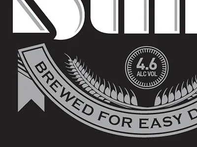 Saint branding label logo packaging typography