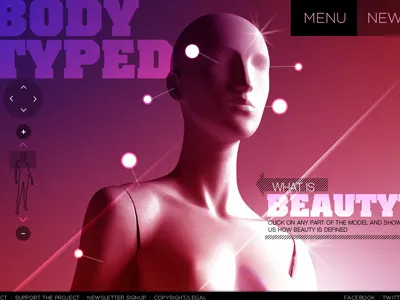 Whatisbeauty 2 interactive map type website