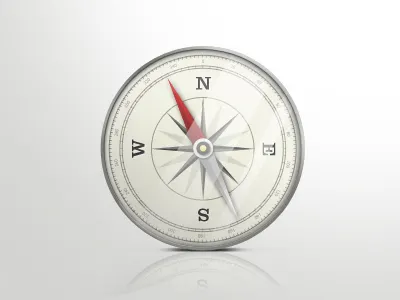 Compass compass illustration