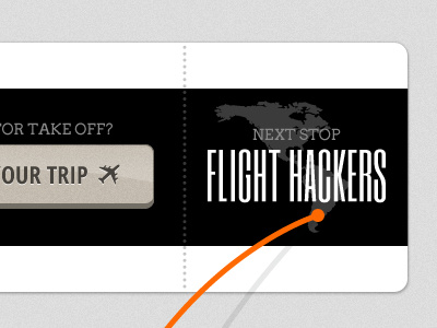 Boarding Pass CTA airplane application boarding pass button ui website