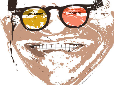 drew carey art comedian drew carey illustration portrait