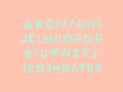 Typeface 01 typography