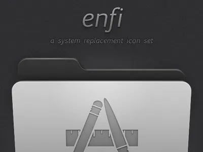 Enfi enfi icon mac metal replacement set system thick