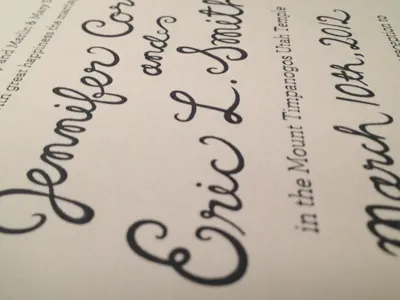 hand lettered invitation hand lettering invitation lettering