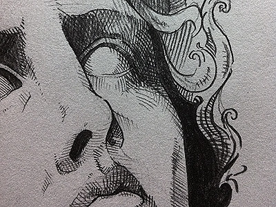 Apolo Illustration apolo artcraft brand charcoal draw drawing hand draw paper pencil sketch we are apolo