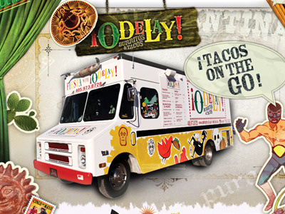 Odelay Site latino luchador tacos web design