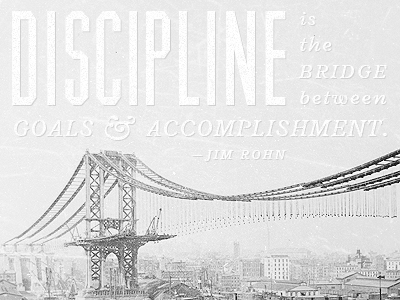 Manhattan Motivation ampersand bridge greyscale light motto muncie old pale photo quote radley saying text texture
