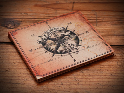 Esmeralda CD Cover produced cd cover esmeralda illustration product
