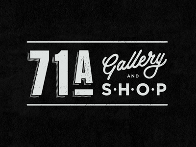 71a 2 branding logo typography