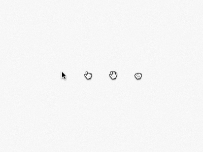 OS X cursors apple arrow cursor gui hand interface mac pointer psd ui