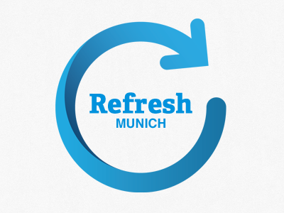 Refresh Munich Logo cd circle logo refresh ui ux