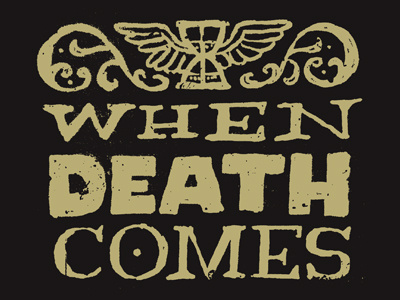 No Man Knows the Hour brattonsville death funeral history hourglass wings