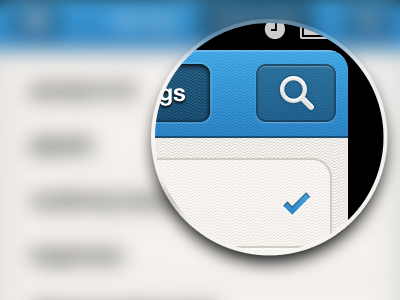 Search check iphone search tab texture ui