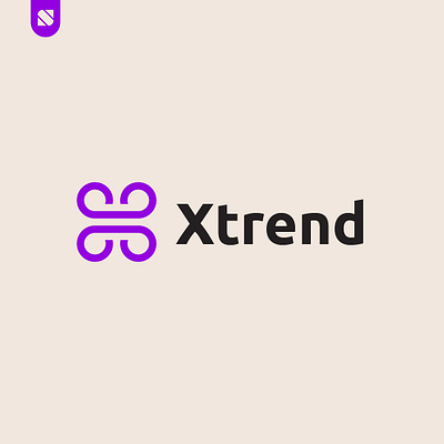 Recently i make this logo for clothing brand Xtrend.. branding clothing logo design graphic design illustration logo typography vector