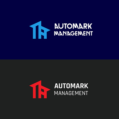 I will create a modern logo for Aumark Management. brand design brand identity branding design graphic design illustration logo logotype minimal logo modern logo realstate logo typography vector