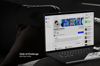 Daily UI Challenge 006 | User Profile 006 app application dailyui dailyuichallenge design figma graphic design in interface linkedin networking profile social media ui user page