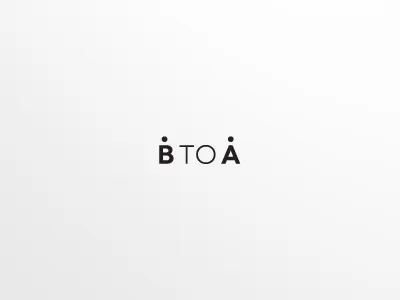btoa logo logo logotype typographic typography