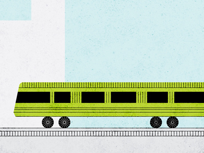 60 public transportation rail subway track train