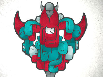 Red bull bull illustration ilustración red sic vector