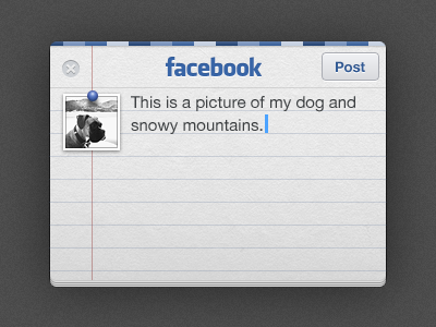 Facebook Share facebook modal share