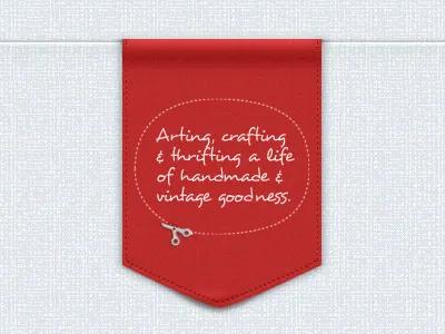 Ribbon ribbon scissors stitching