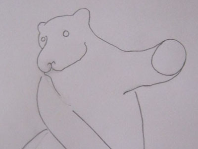 Bear Sketch illustration personal project