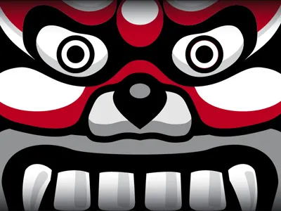 Demon Detail - 鬼 devil japanese kanji kanjipictographix