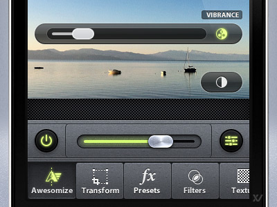Camera Awesome - Awesomize Sliders app awesome editing enhance ios iphone slider