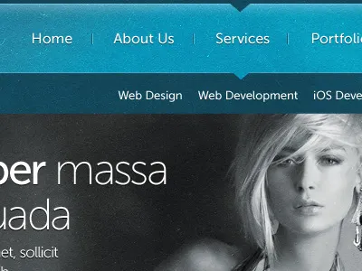 5:81 AM Website Submenu menu navigation submenu