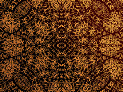 Hidden Patterns kaleidoscope letters pattern symmetry typography