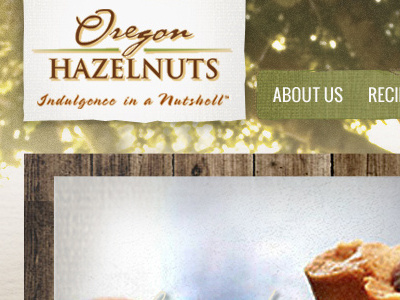 Indulgence in a Nutshell nav navigation design texture textures ui ui design uiux ux web design website