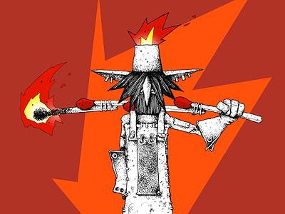 Pixie Firelighter cartoon pixie rotring