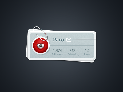 Mini Dribbble dribbble mini paco ui