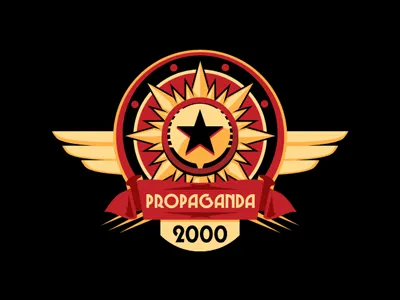 Propaganda 2000 Logo 2000 decean design logo nelutu propaganda