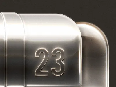 WIP chrome metal reflection wip work in progress