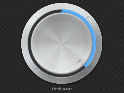 Volume Knob knob radio ui volume