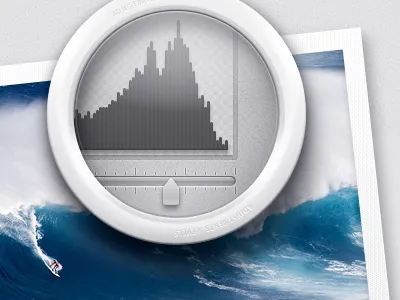 Adjustment Levels icon levels photography