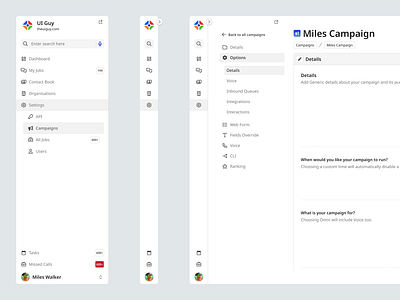 Nested Sidebar UI - UI Guy Design System ai clean design customer experience design system figma menu minimal design nav navigation side bar ui ui design user interface