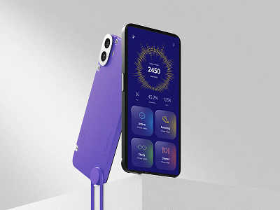 Mobile Phone 3d animation branding