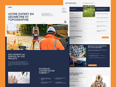 Land Surveyor Website Design boundarysurvey cadastralsurvey creativedesign geomatics land surveying landsurveyor surveying technicaldescription territorialplanning topography ui urbanplanning userexperience userinterface webdesign wireframe