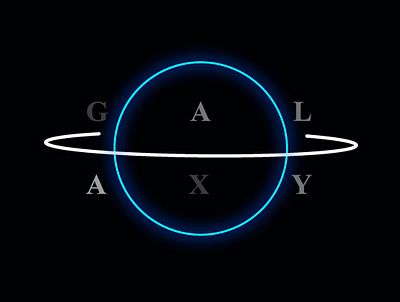 GALAXY branding graphic design logo