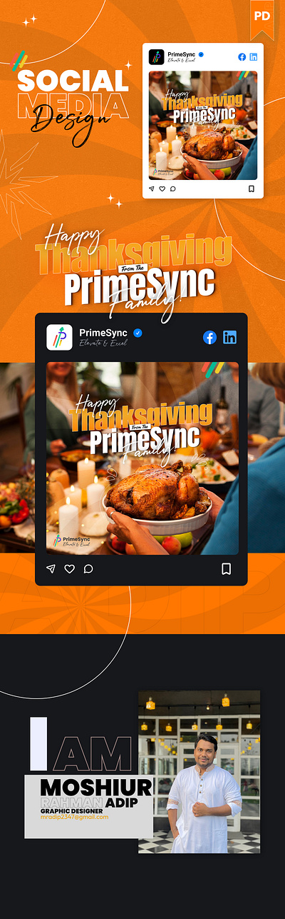 Thanksgiving Social Media Post content design graphic design post design social media post